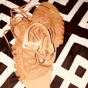 cognac Sandals